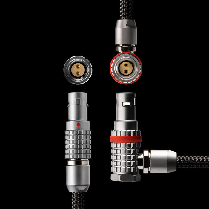 Ignite Digi 2-Pin Lemo Straight to RED Komodo Right Angle - Voice and Video Sales