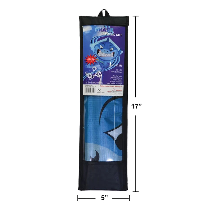 In the Breeze Shark 30" Diamond Kite (Optimized for Shipping)