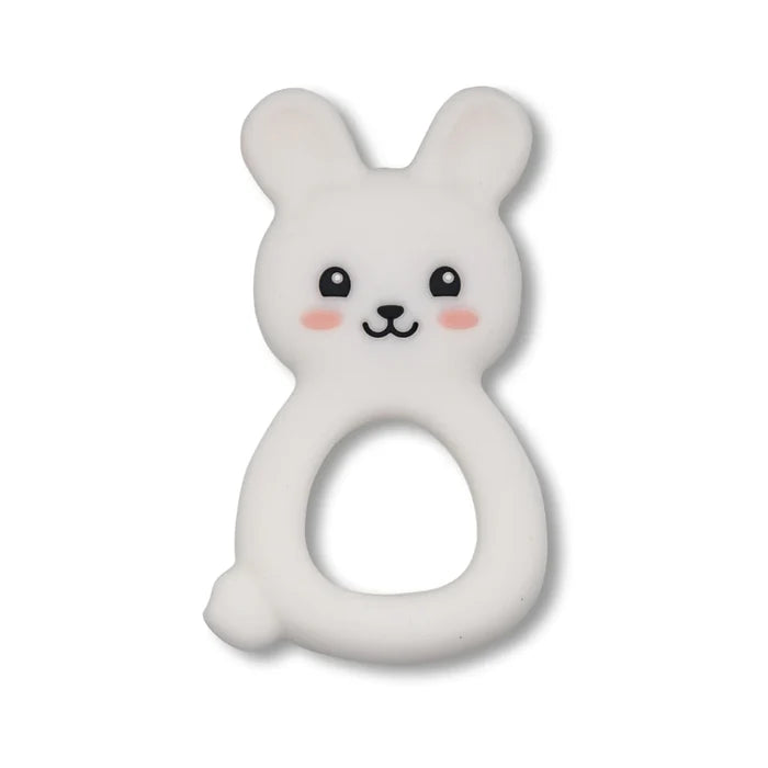 Jellystone - Bunny Teether - White