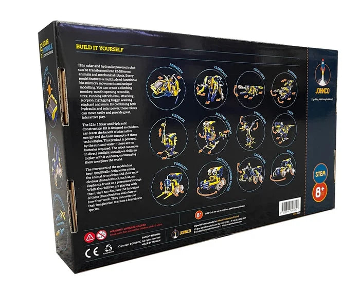 Johnco 24 - 12 in 1 Solar and Hydraulic Construction Kit