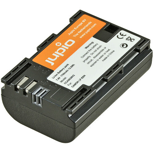 Jupio LP-E6N Lithium-Ion Battery Pack (7.4V, 1700mAh) - Voice and Video Sales