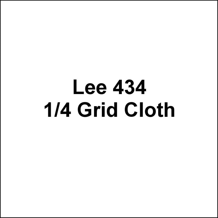 Lee 434 Quarter Grid Cloth Diffusion Roll 54"x25' **ONLY SOLD BY THE FOOT** - Voice and Video Sales
