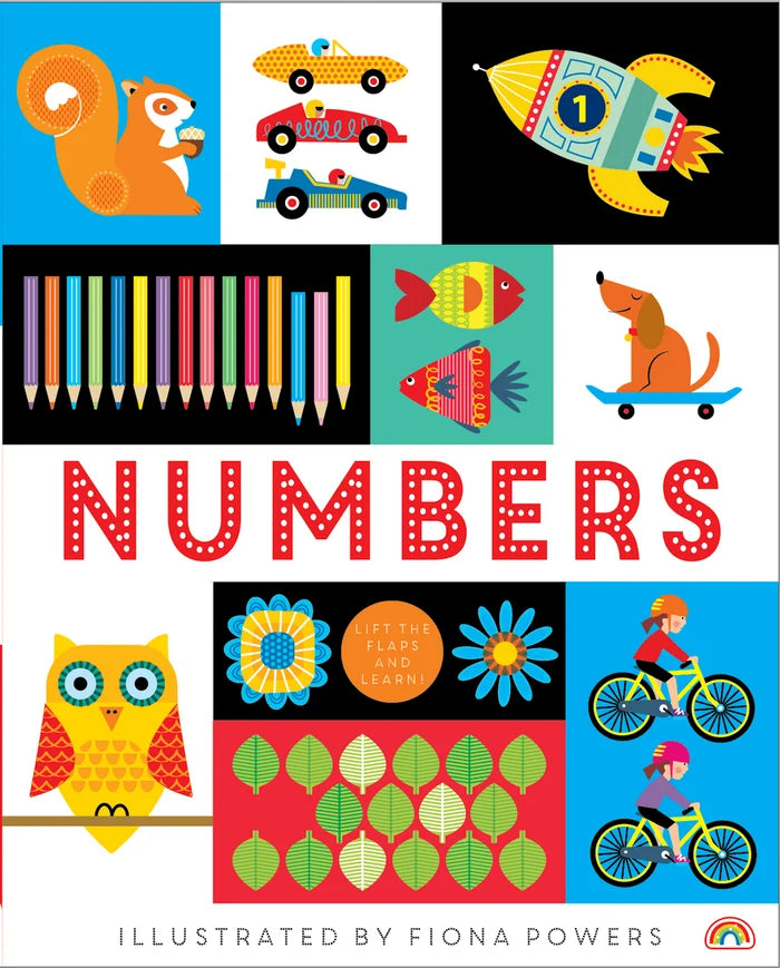 Lift the Flap Numbers Hard Back Book