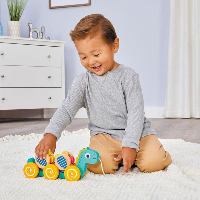 Little Tikes - Wooden Critters Pull Along - Dino