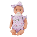 LullaBaby Doll in Floral Outfit