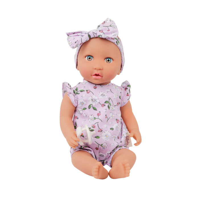 LullaBaby Doll in Floral Outfit