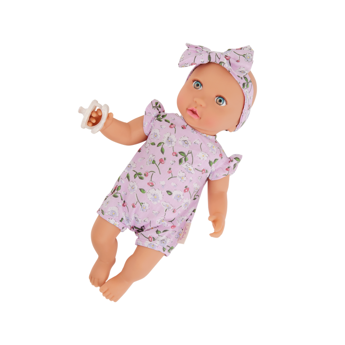 LullaBaby Doll in Floral Outfit