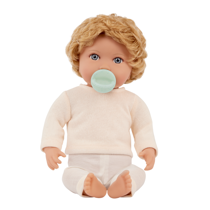 LullaBaby Doll & Green Pacifier
