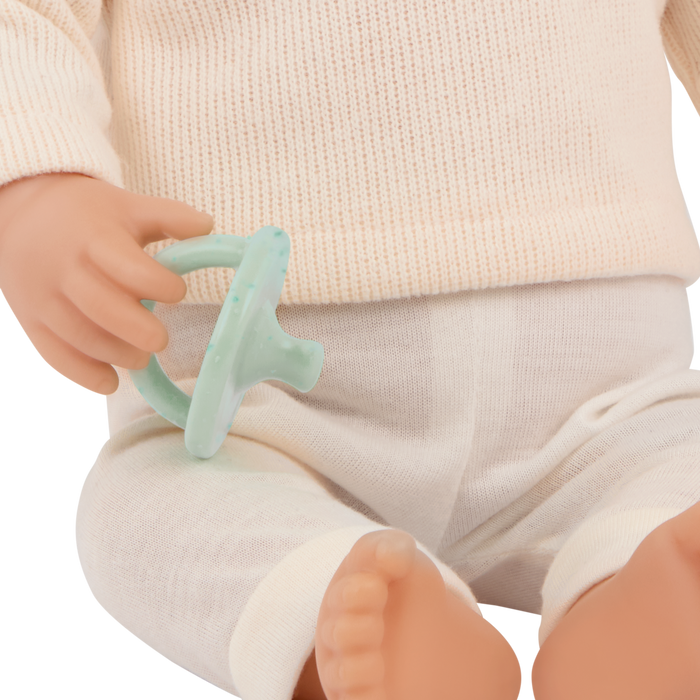 LullaBaby Doll & Green Pacifier