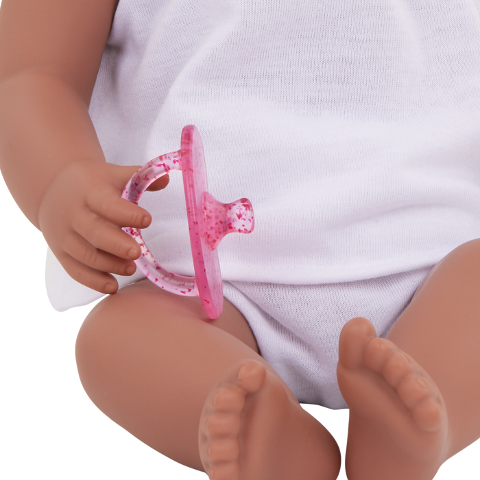 LullaBaby Doll with Pacifier Accessory