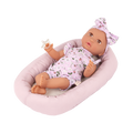 LullaBaby Doll & Plush Bassinet Set