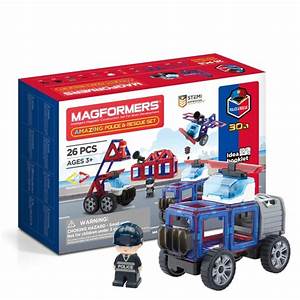 Magformers - Police & Rescue Set 26Pcs