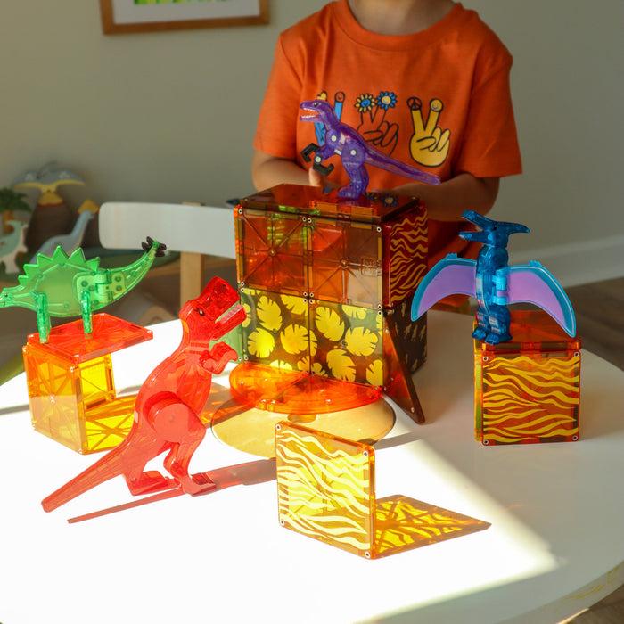 Magna Tiles - Dino World Set - 40 piece