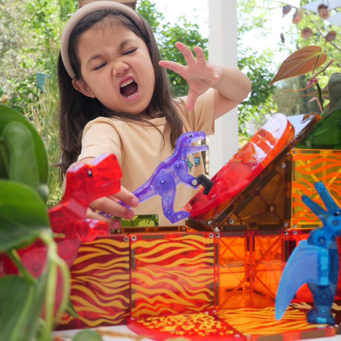 Magna Tiles - Dino World Set - 40 piece