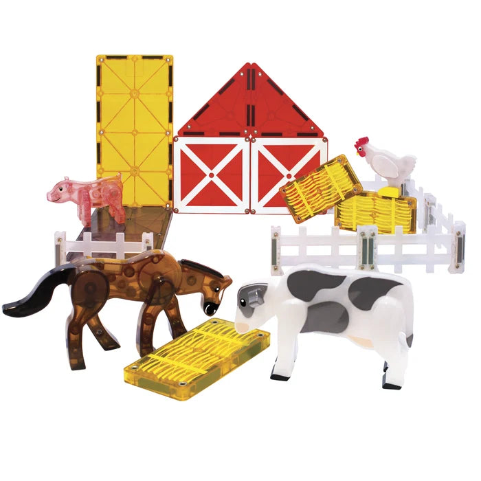 Magna Tiles - Farm Animals Set - 25 pieces