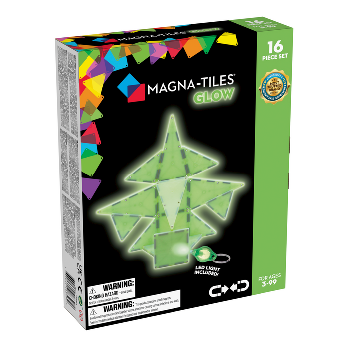 Magna Tiles - Glow Set - 16 piece