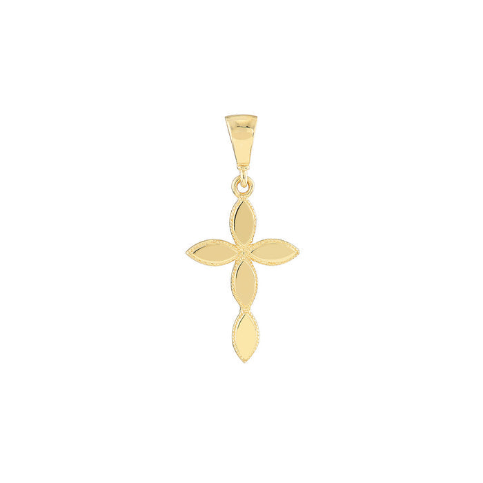 Marquise Polished Cross