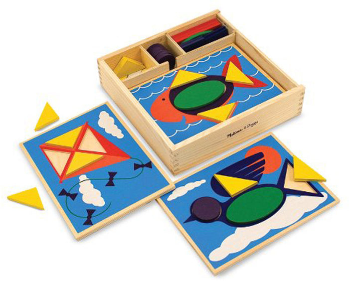 Melissa & Doug - Beginner Pattern Blocks
