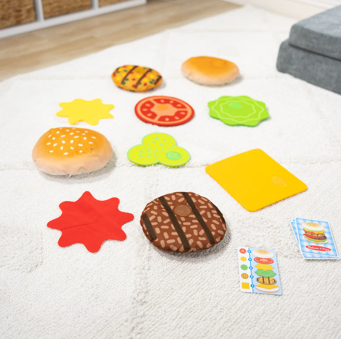 Melissa & Doug - Burger Stacking Games