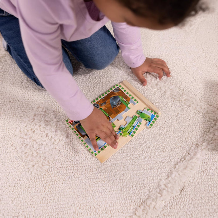 Melissa & Doug - Construction Puzzles in a Box