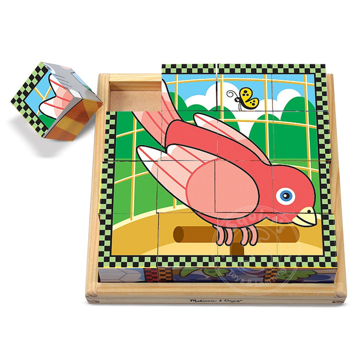 Melissa & Doug - Cube Puzzle - Pets