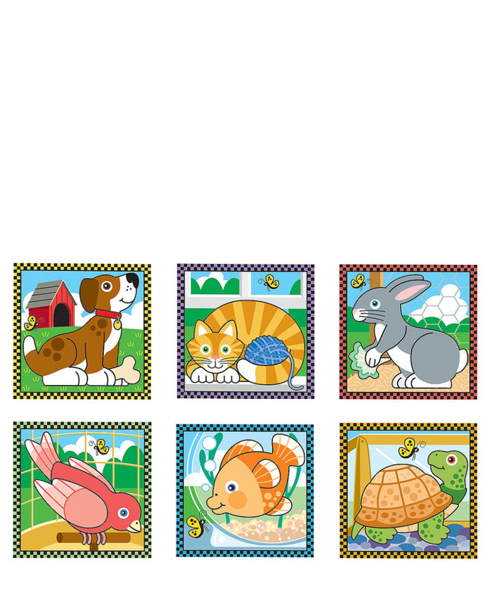 Melissa & Doug - Cube Puzzle - Pets