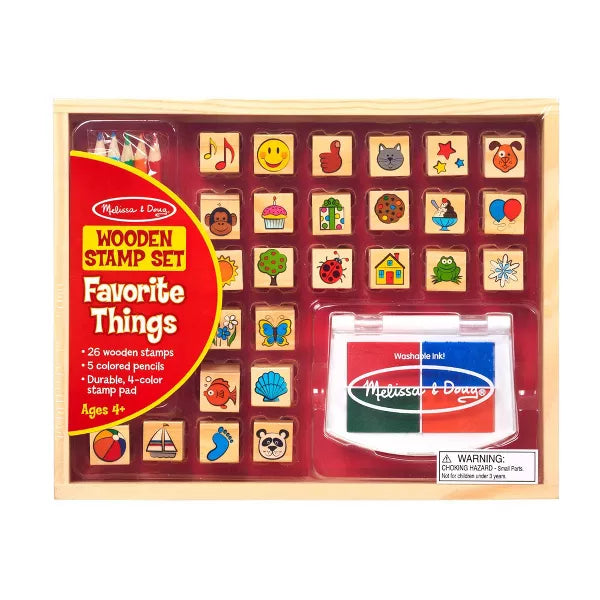 Melissa & Doug - Favorite Things Stamp Set
