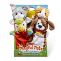 Melissa & Doug - Hand Puppets - Playful Pets