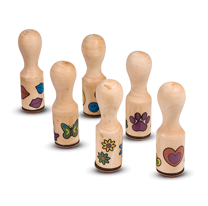 Melissa & Doug - Happy Handle Stamp Set Cream