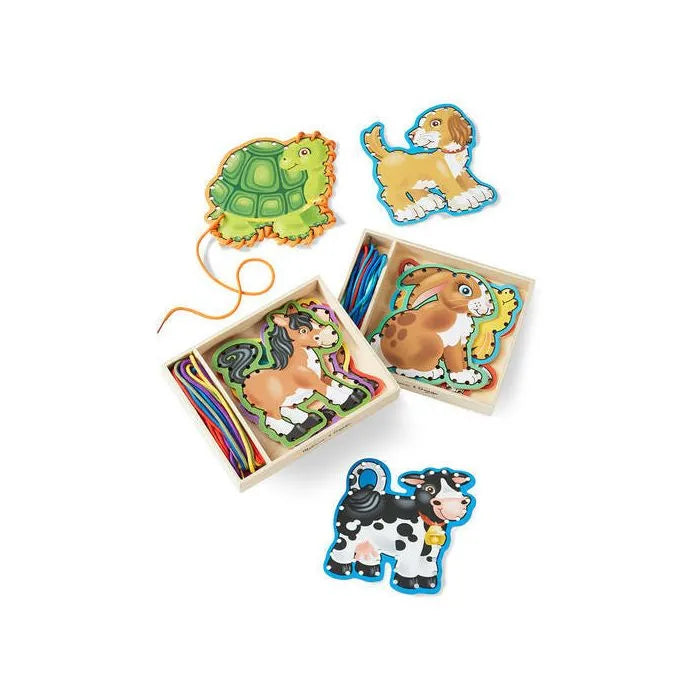 Melissa & Doug - Lace & Trace Farm Animals