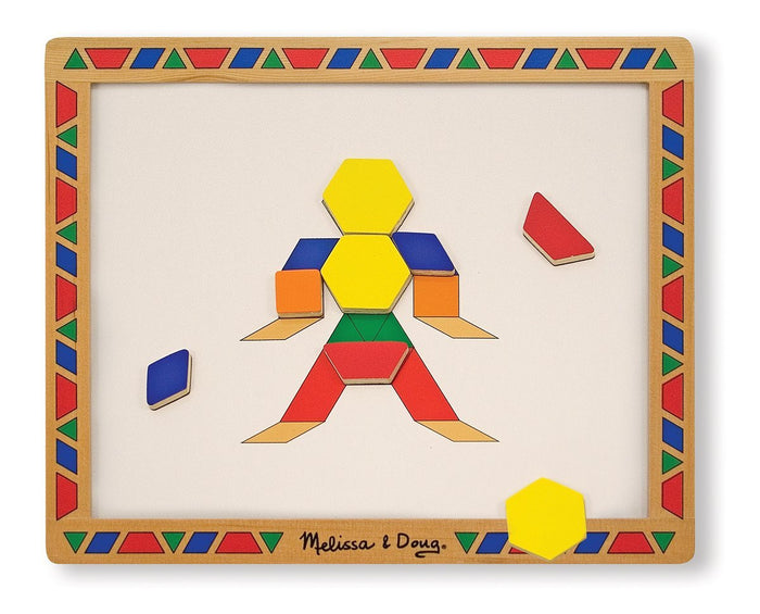Melissa & Doug - Magnetic Pattern Block Kit