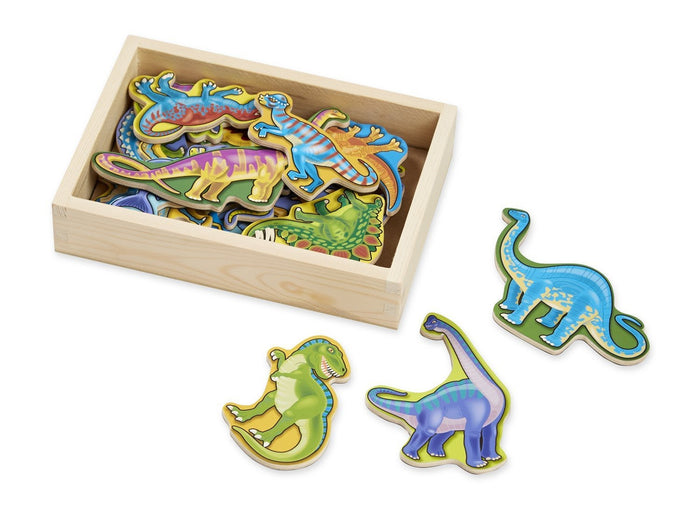 Melissa & Doug - Magnetic Wooden Dinosaurs