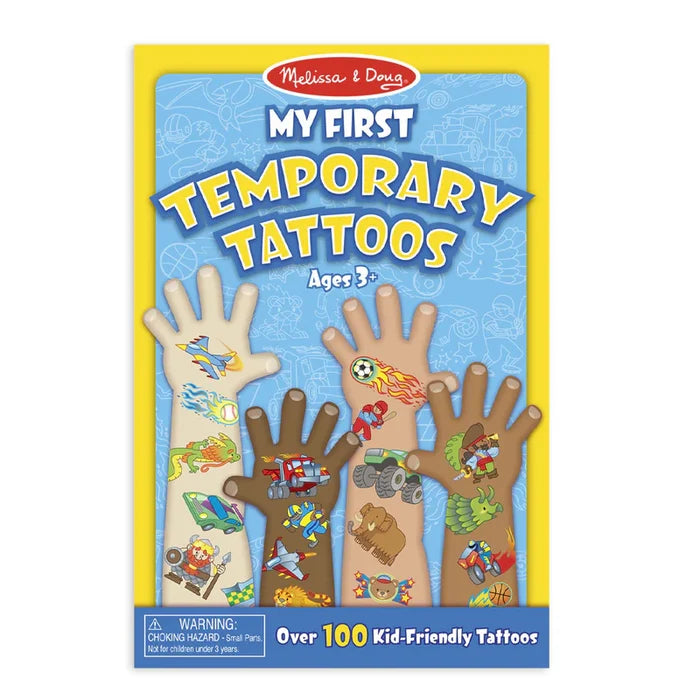Melissa & Doug - My First Temporary Tattoos - Adventure, Creatures, Sports & More