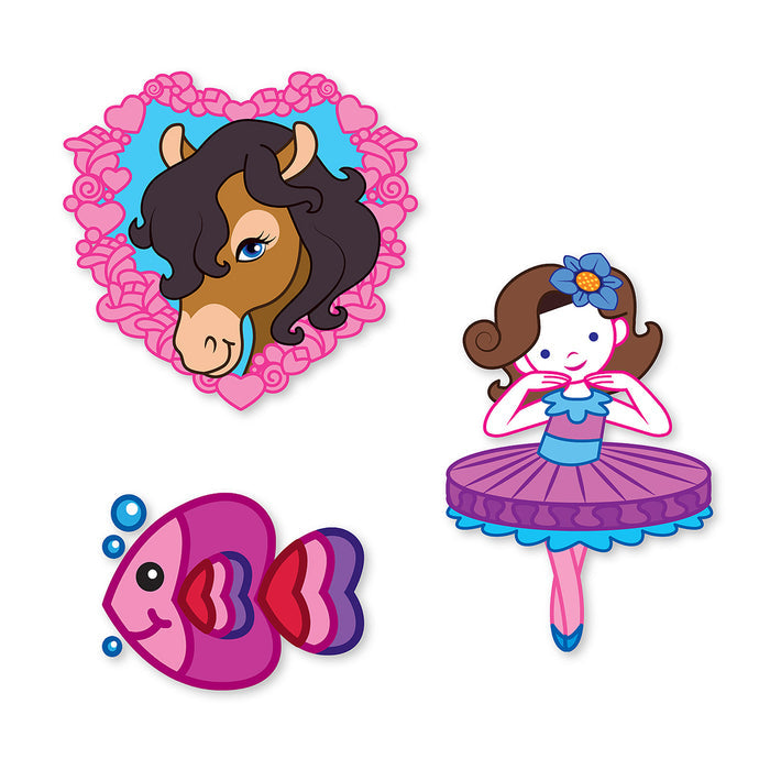 Melissa & Doug - My First Temporary Tattoos - Rainbows, Fairies, Flowers & More