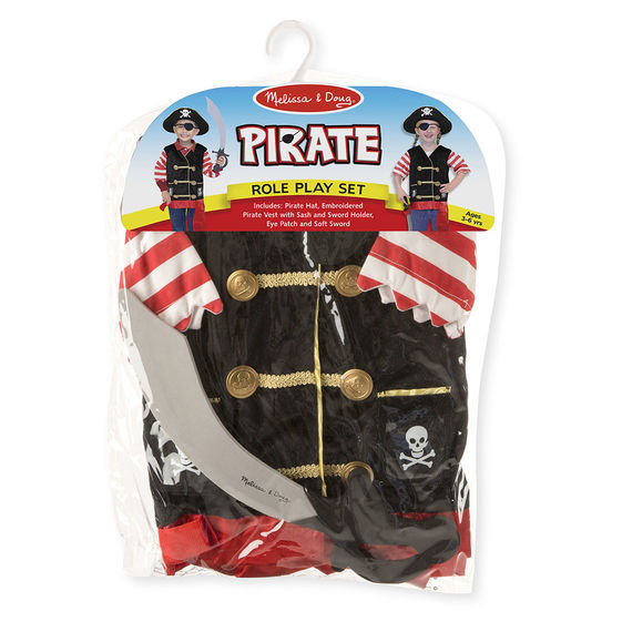Melissa & Doug - Pirate Role Play Costume