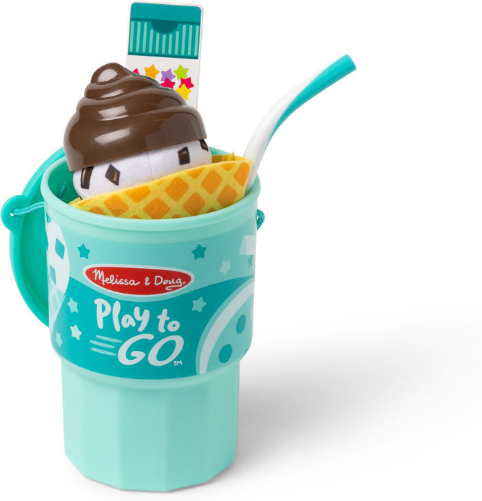Melissa & Doug - Play to Go - Ice Cream Play Set