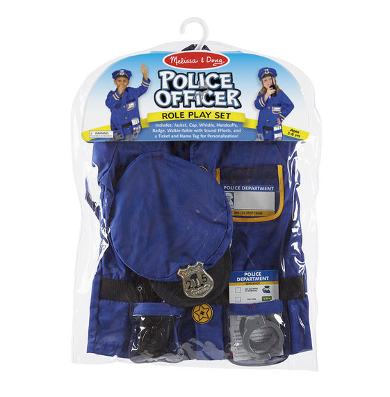 Melissa & Doug - Police Officer Role Play Costume