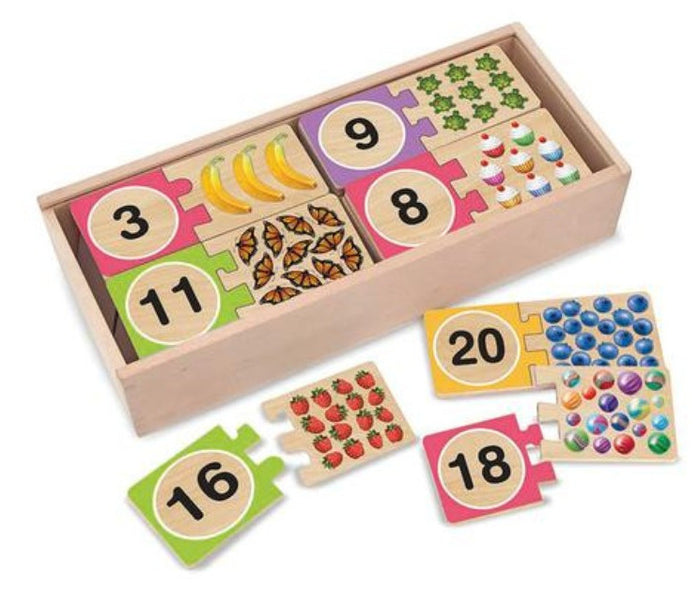 Melissa & Doug - Puzzle Cards - Numbers