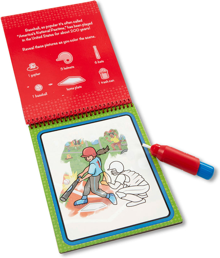 Melissa & Doug - Water WOW - Sports - On the Go Travel Activity