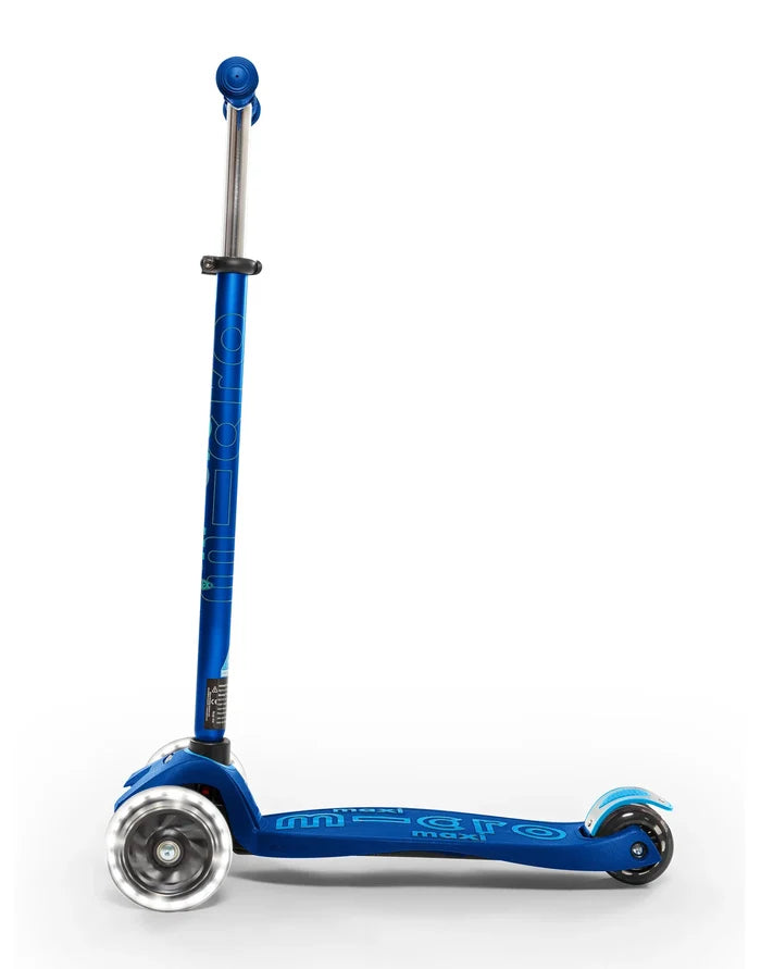 Micro - Maxi Deluxe LED Scooter - Navy