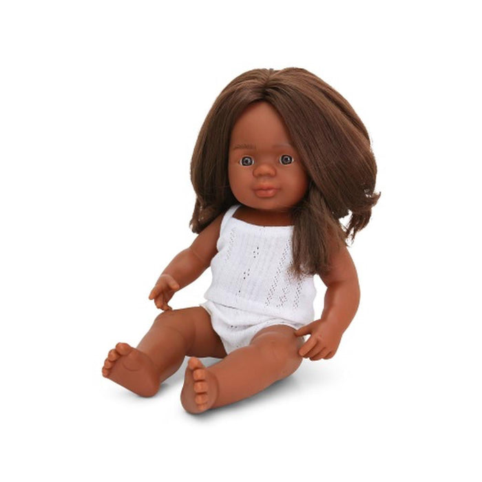 Miniland - Doll 38cm Aboriginal Girl In Box