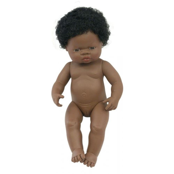 Miniland - Doll 38cm African Girl In Bag