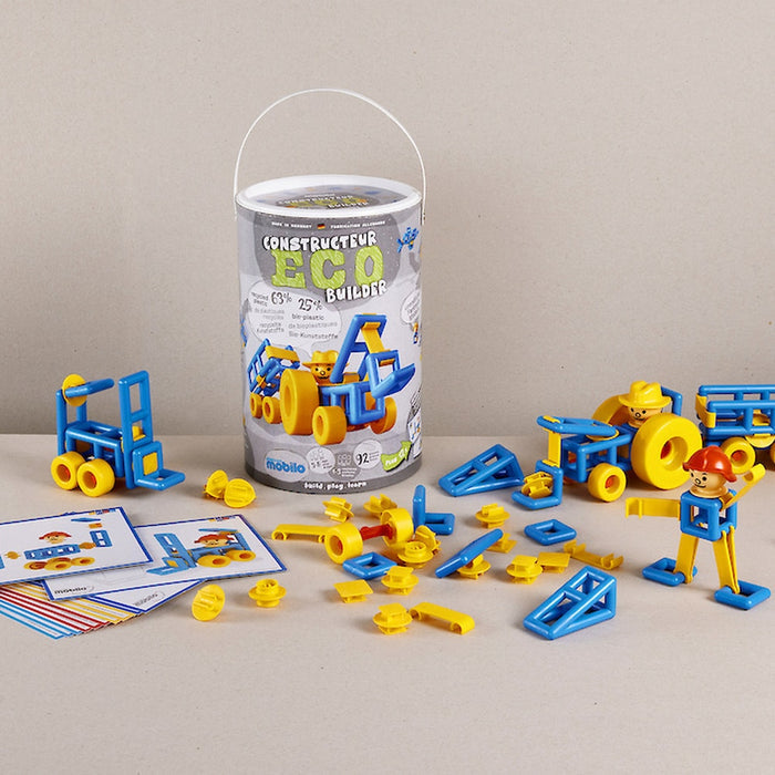 Mobilo - Eco Construction Builder Barrel - 92 piece