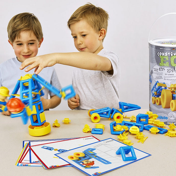 Mobilo - Eco Construction Builder Barrel - 92 piece