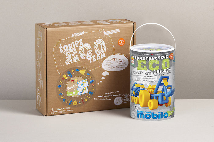 Mobilo - Eco Construction Builder Barrel - 92 piece