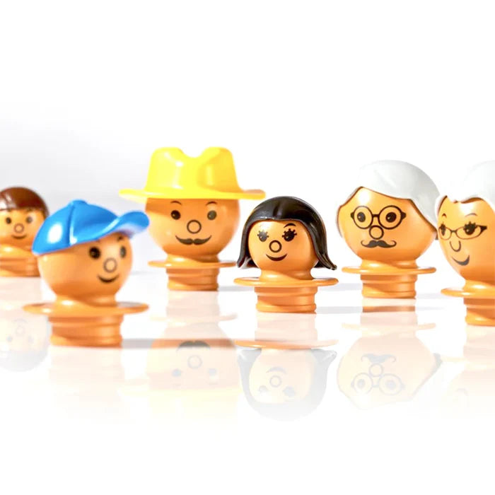 Mobilo - Light Brown Figures 6 Pack