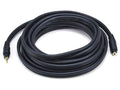 Monoprice 15ft Premium 3.5mm Stereo Male to 3.5mm Stereo Female 22AWG Extension Cable (Gold Plated) - Voice and Video Sales