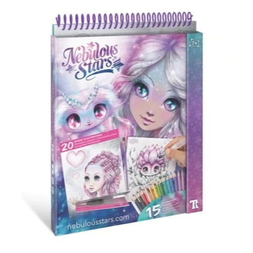 Nebulous Stars - Watercolouring Book Set