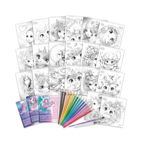 Nebulous Stars - Watercolouring Book Set
