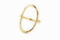 Open Oval Ring in Gold Filled or Sterling Silver